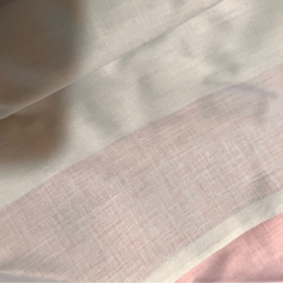 πBlock Stripe Lilac & Light Blue Colored Fabric for Craft Projects 170 x44 inch - Picture 5 of 8